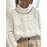 Spring and Autumn Fashion New Solid Color Embroidered High Neck Long Sleeve Shirt for Women