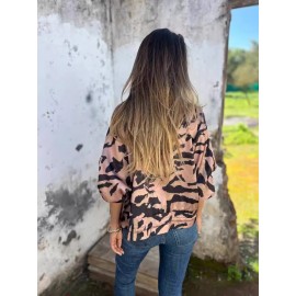 Plus-Size Women'S Zebra Print Casual Blazer Jacket - Full-Zip Front Closure, Black & White Striped Pattern, All-Season Versatile Outerwear, Relaxed Fit with Full-Length Zipper & Collar, Stylish & Comfortable for Everyday Semi-Formal Outfits, Plus Size Women Winter Coat, Women Winter Coat Plus Size, Coat For Women Winter Plus Size, Women Winter Coat, Blazer For Women Plus Size, Coat For Women Plus Size, Plus Size Women Clothes, Women Plus Size Clothes, Plus Size Women Coat