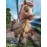Women's Cute Horse & Flower Print Cardigan Jacket - Soft Slim-Fit Winter Coat with Hood-like Collar, Long Sleeve Blazer for Fall & Winter, Machine Washable Sweater (No Belt) - Equestrian-Themed Outerwear