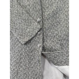 Women'S Plus Size Lightweight Structured Blazer Jacket - Casual Chic Lapel Collar Button Front Long Sleeve Coat, H-Line Silhouette with Structured Lapel Collar & Smooth Non-Stretch Fabric, Solid Color Tailored Fit for Spring/Fall, Versatile for Casual & Formal Outfits (Office, Semi-Formal Events) - Easy Care & Wrinkle-Resistant, Office Wear, Spring Fashion, Classic Design, Durable Material, Highquality Stitching, Stylish Coat, Trench Coat Women Long, Trench Coat For Women, Trench Coat