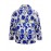 Plus Size, Plus Size Women's Long Sleeve Suit Jacket- Blue Rose Print, Stylish Fall/Winter Fashion for Parties, Art Exhibits, Holidays, and Smart Casual Wear, Plus Size Suit Jacket for Women, Suits for Women Plus Size, Plus Size Jackets for Women Plus Size, Plus Size Jackets for Women Plus Size Suits for Women Plus Size, Art Event Attire, Holiday Fashion, Elegant Suit, Floral Print Jacket, Durable Fabric, Comfortable Fit, Printed Jacket, Women's Blazer, Office Professionals,