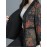 Plus Size, Scacto Women's Vintage Floral print Blazer Jacket - Elegant Lapel Collar & Belted Waist, Single-Button Front, Dropped Shoulder - Winter Formal Party Wedding Attire, Hand Washable Statement Piece for Special Occasions
