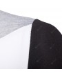 Men Shirt Business Color Blocking Short Sleeve Male T-shirt