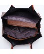 Women Three-piece Set Vintage Faux Leather Handbag Shoulder Bag Wallet